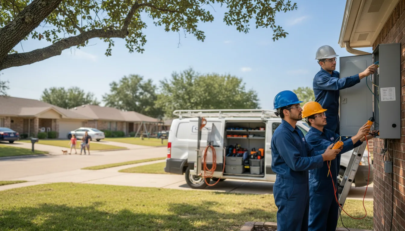 Certified electrician providing emergency electrical services in Clarkdale, GA